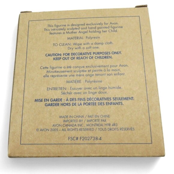 Sarah's Angels Mother & Child Figurine Avon Exclusive Polystone Boxed - Picture 11 of 12